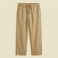 Premium Linen Pants – Dark Ivory